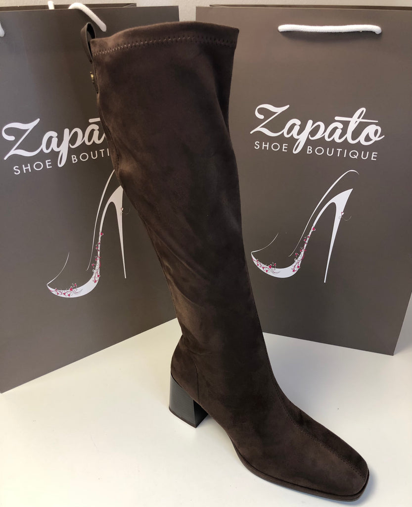 Lodi knee-high boot brown 25113