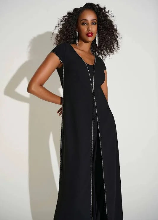 Joseph Ribkoff 253757 LDS Jumpsuit Blk