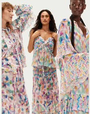 Me369 Jasmine Tiered Ruffled Skirt