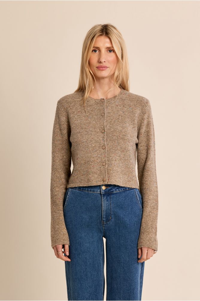 Molly Camel Cardigan