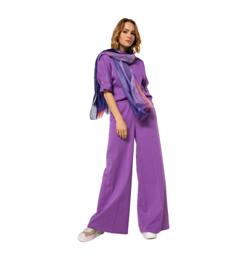 Caroline Biss Lavender Top