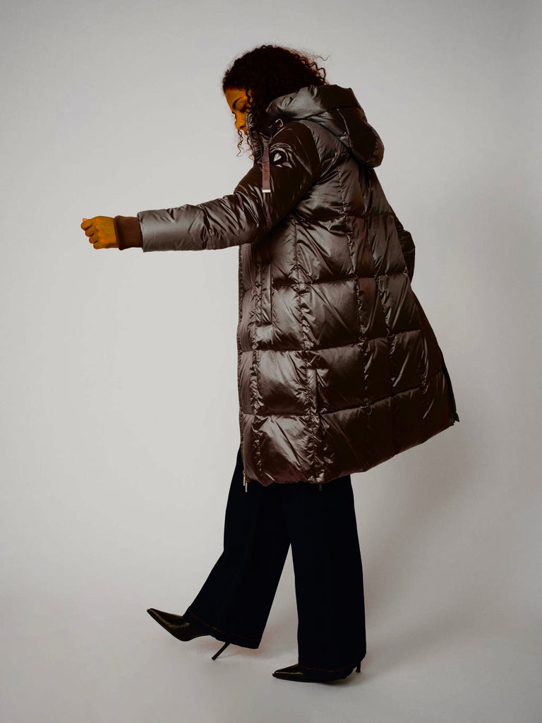 MosMosh Nova Metallic black coat