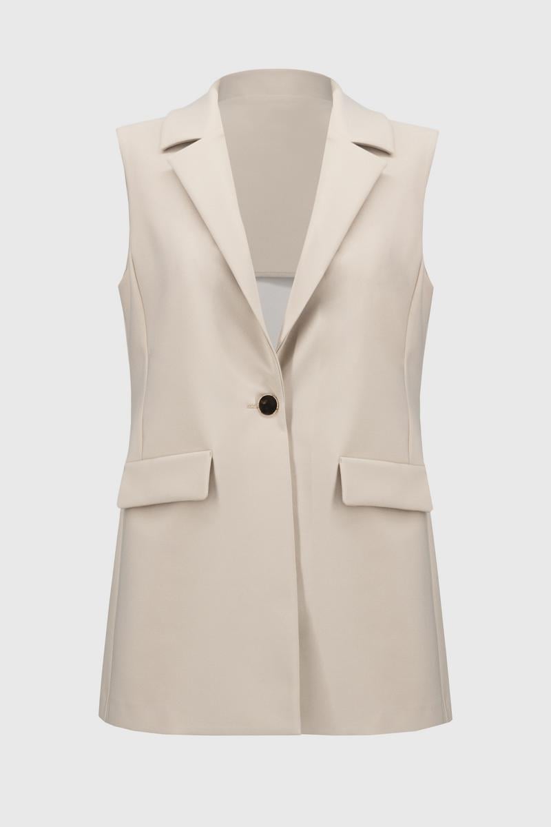 Joseph Ribkoff 251264 Vest Parchment