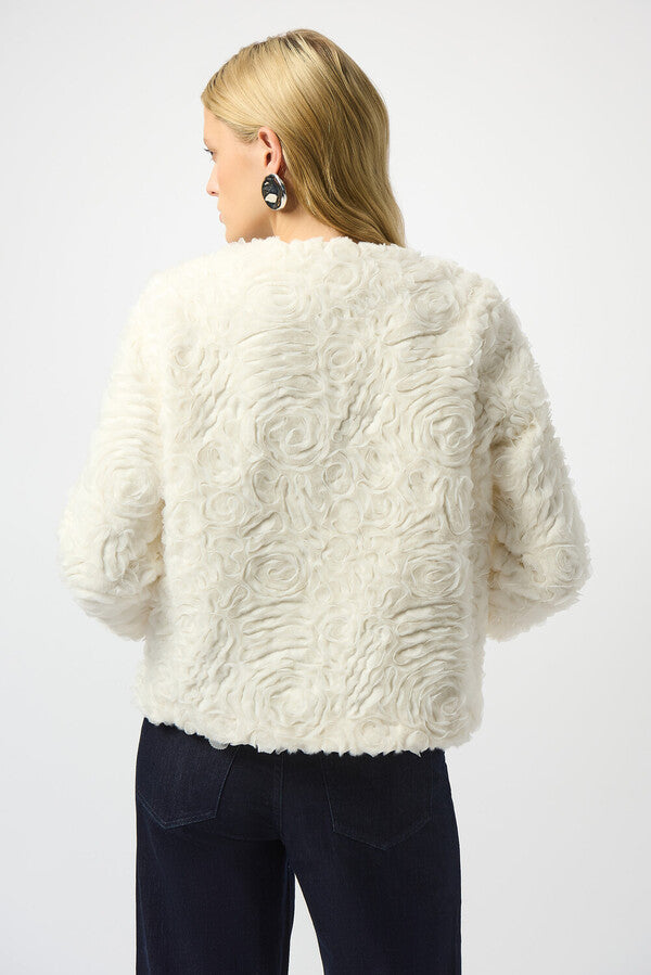 Joseph Ribkoff Floral fur jacket 253930
