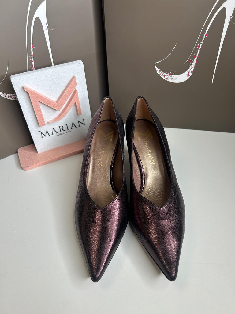 Marian 261130 Vulcano Coffee Heel
