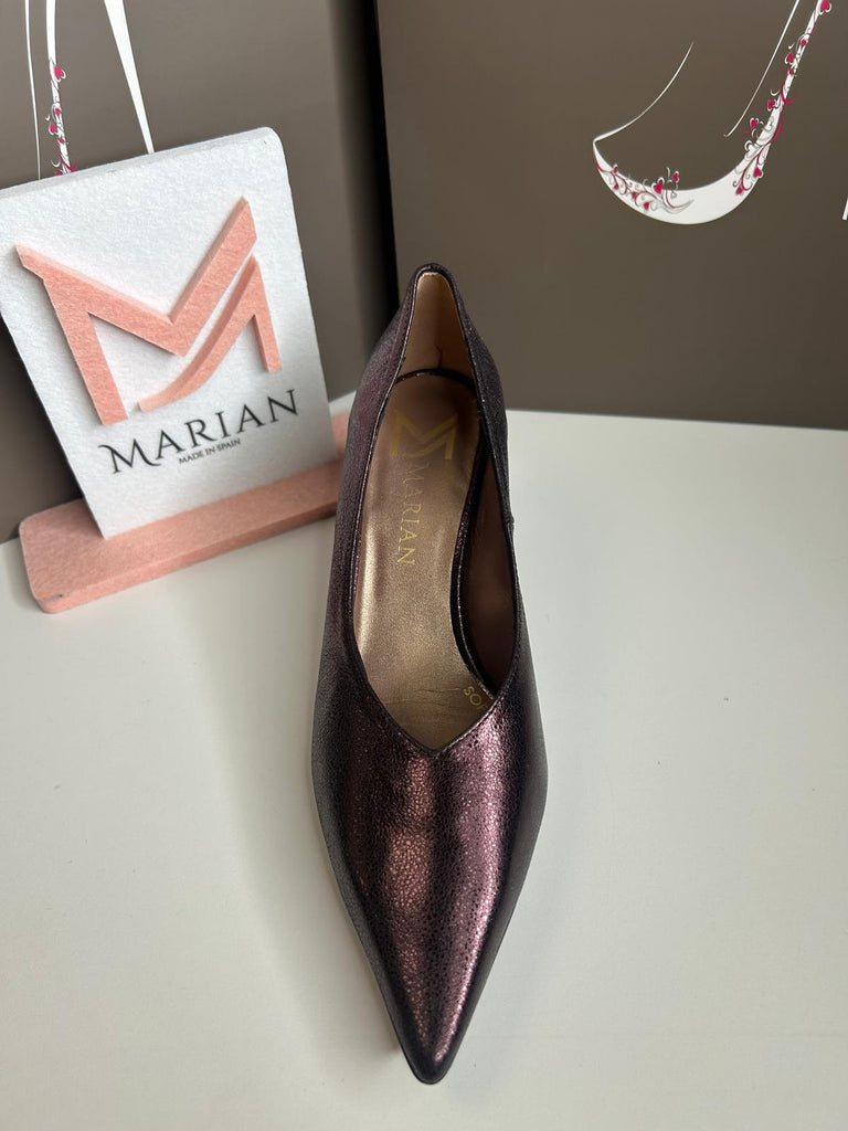 Marian 261130 Vulcano Coffee Heel