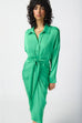 Joseph Ribkoff Green Satin Drs 241236