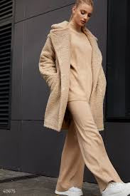 Joseph Ribkoff Vanilla Faux fur Coat 243902