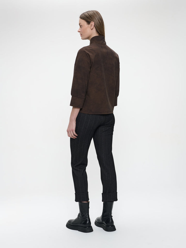 Jane Lushka Angelika top brown