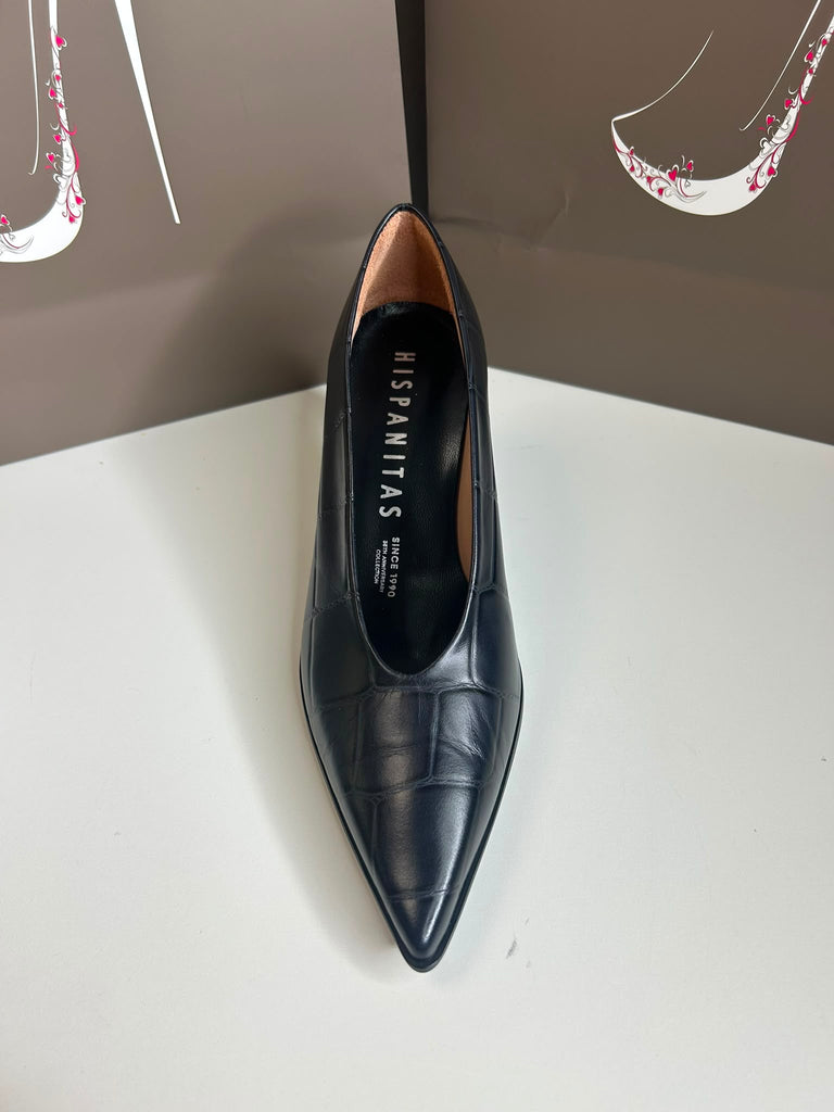 Hispanitas 261119 Blk/Cocoa Court Shoe