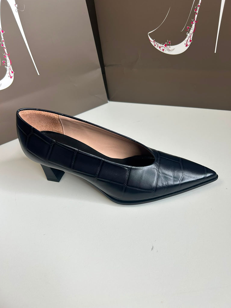 Hispanitas 261119 Blk/Cocoa Court Shoe
