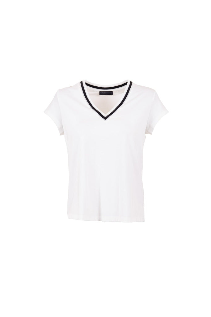 Peruzzi Vneck tee S25403