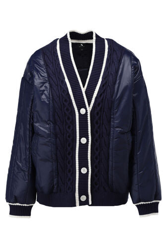 K Design cardi B8401 Navy