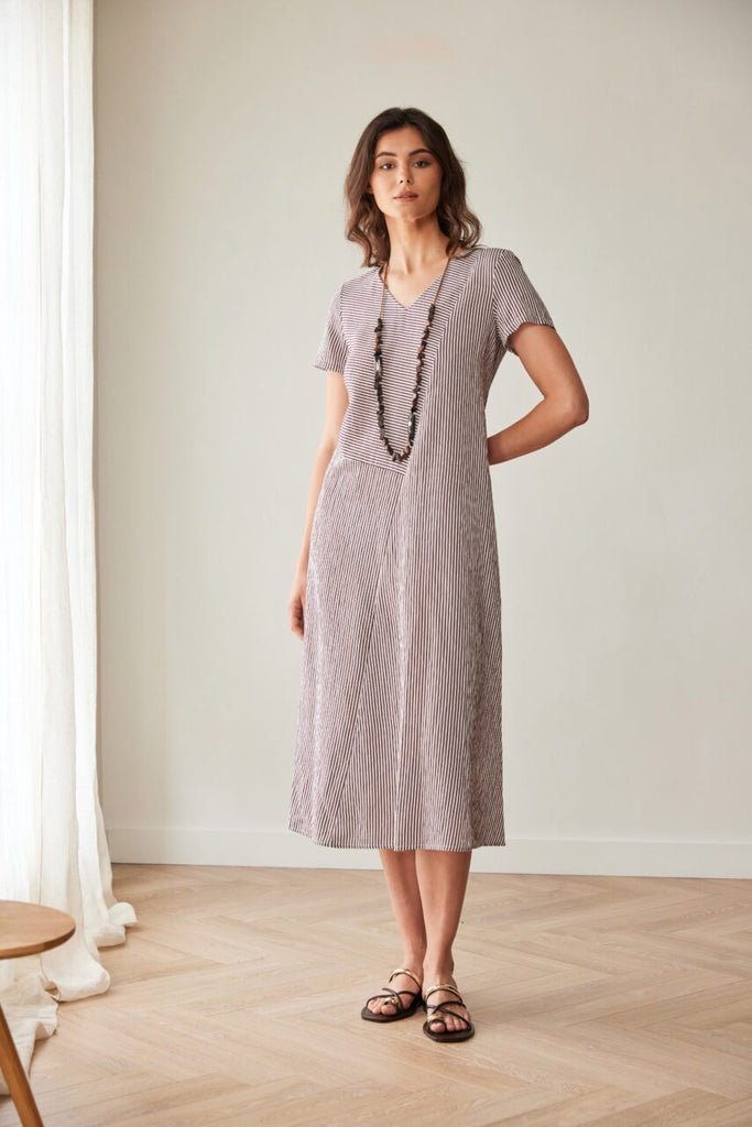 Peruzzi Striped Dress S26200
