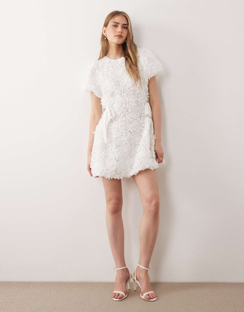 Sister Jane Pearl Ivory Mini Dress