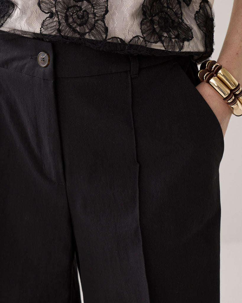 Summum Trouser Cotton blend black