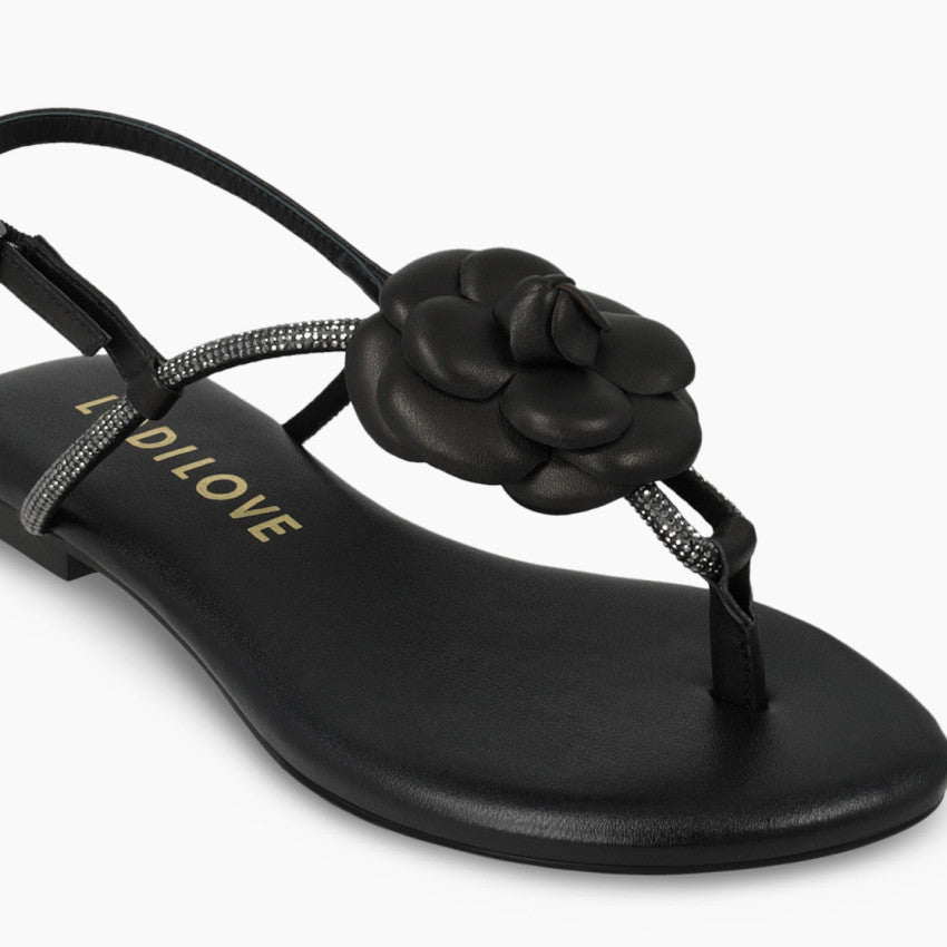 Lodi Black sandal 25036