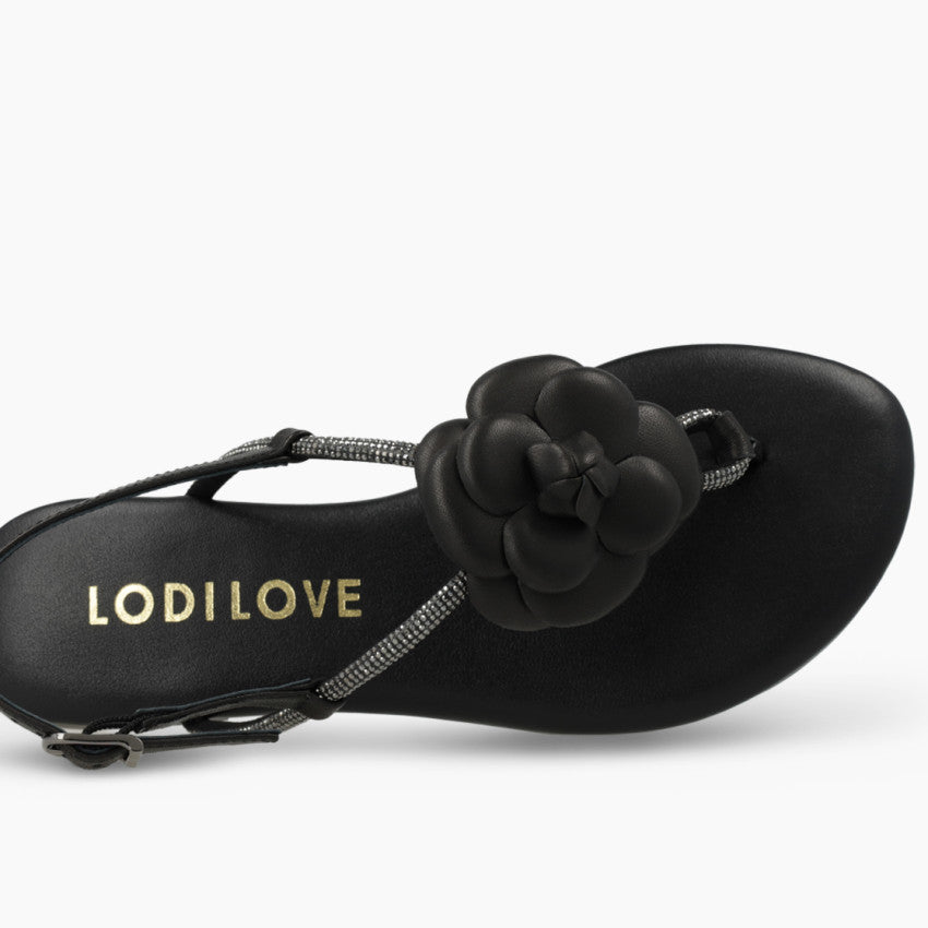 Lodi Black sandal 25036