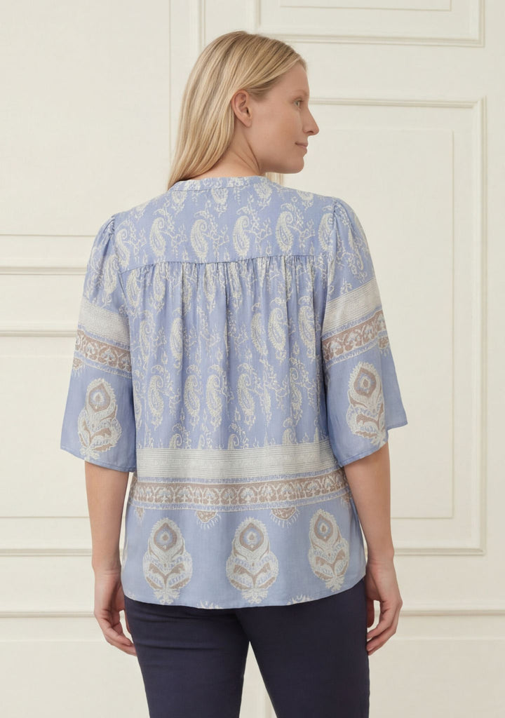 ISay light blue blouse