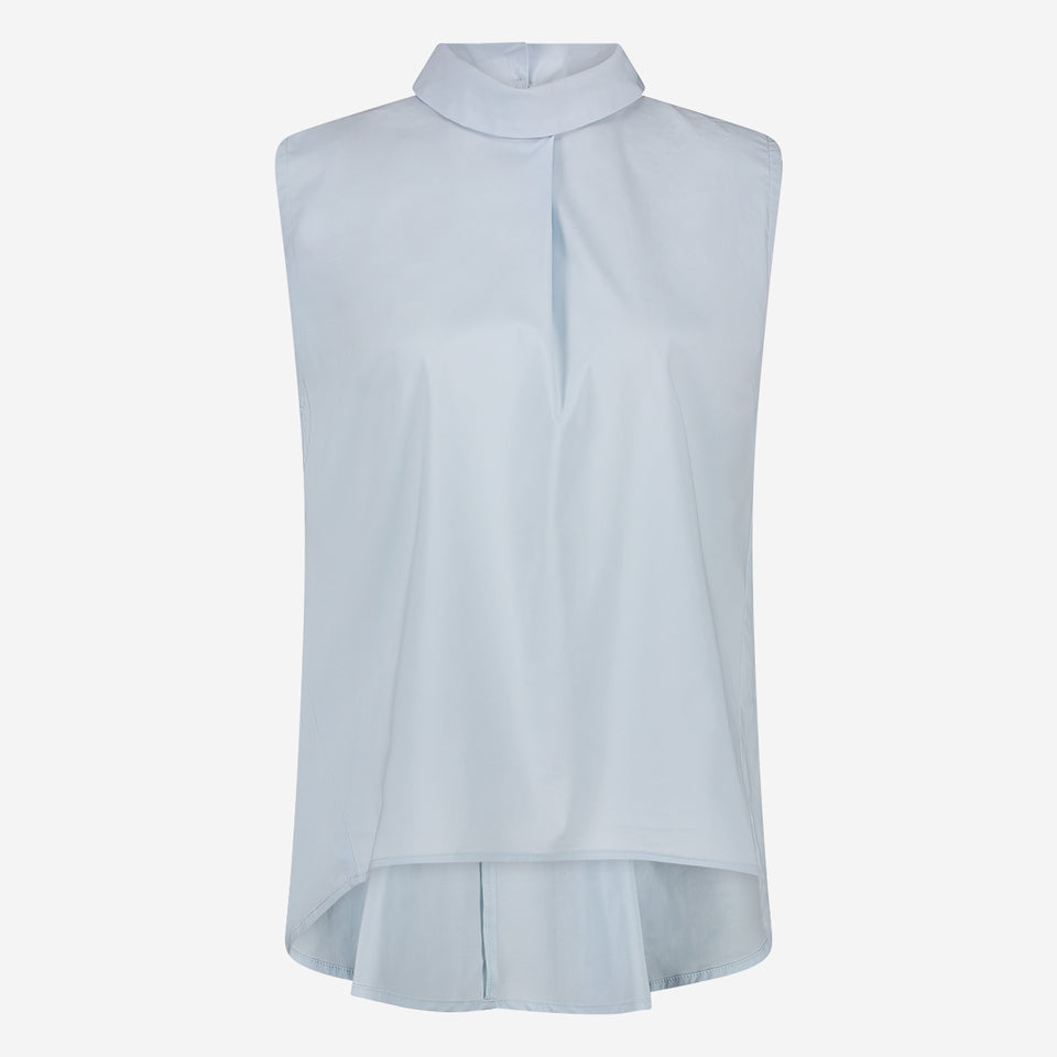 Jane Lushka blue Dolce vita top