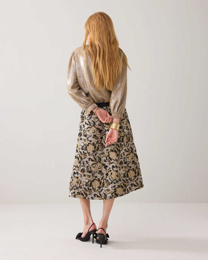 Summum jacquard skirt