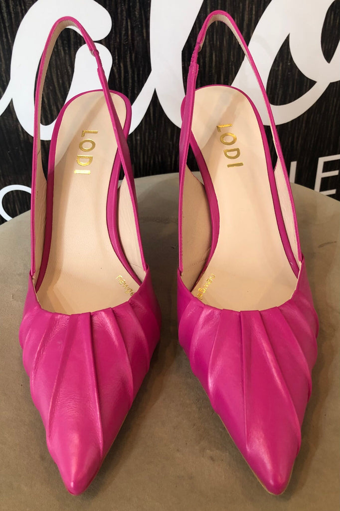 Lodi Safine Cerese Pink Slingback 24006