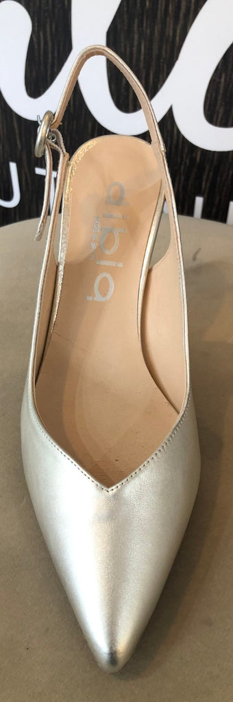 Dibia silver slingback 24014
