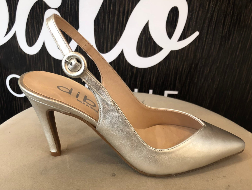 Dibia silver slingback 24014
