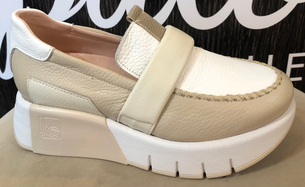 Jose Saenz Beige/Cream/White Loafer 24021
