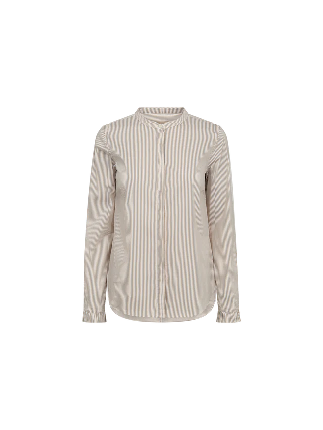 MMMattie Stripe Shirt SAFARI