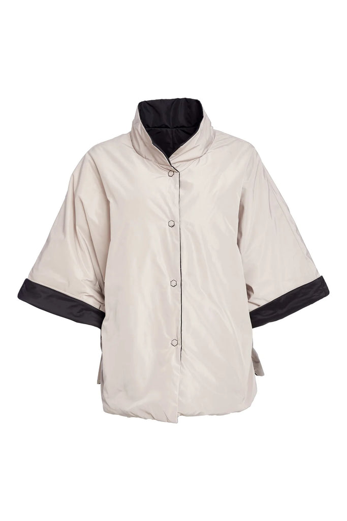 NAW25299-BLACK/TAUPE jacket