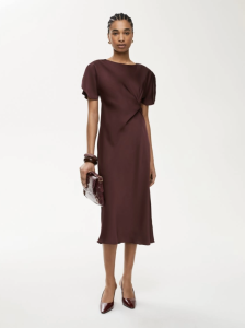 I Blues Dress Bordeaux