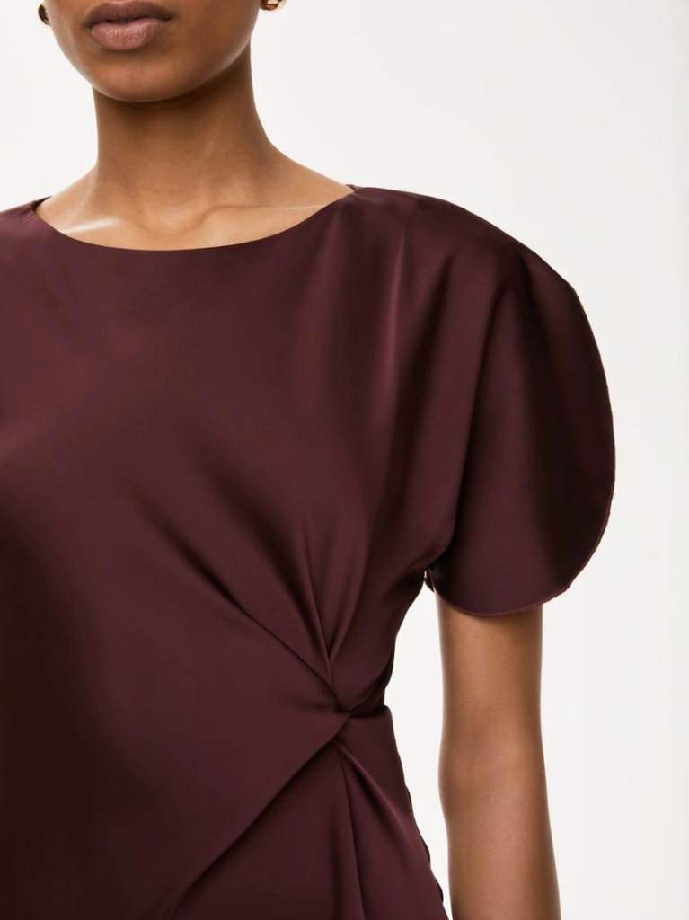 I Blues Dress Bordeaux