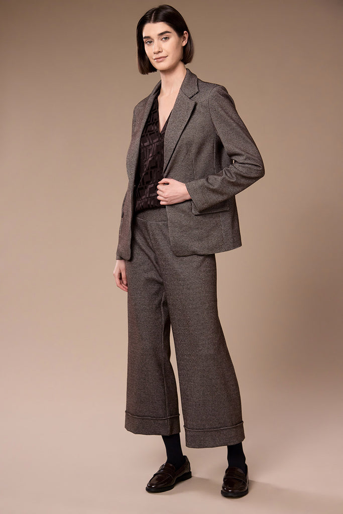Peruzzi Mini Houndstooth Blazer
