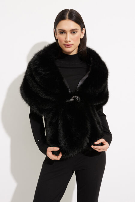 Joseph Ribkoff black fur 233796F25