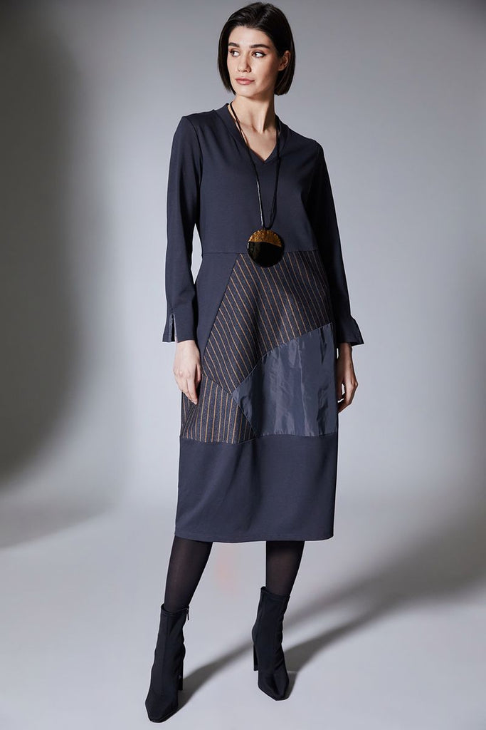 Peruzzi Pin striped dress W25147