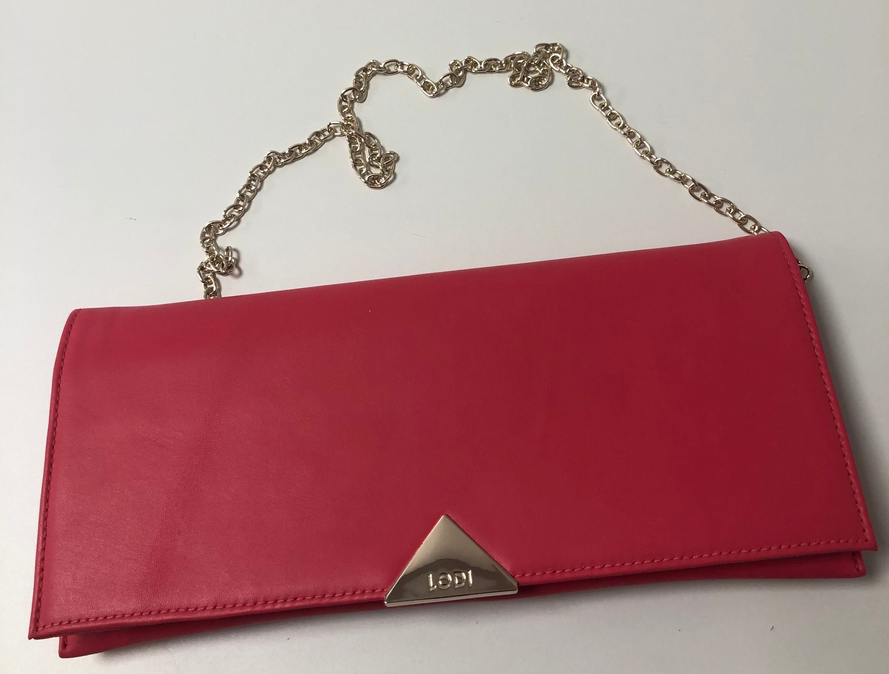 Lodi 25015 Cherry Red clutch bag