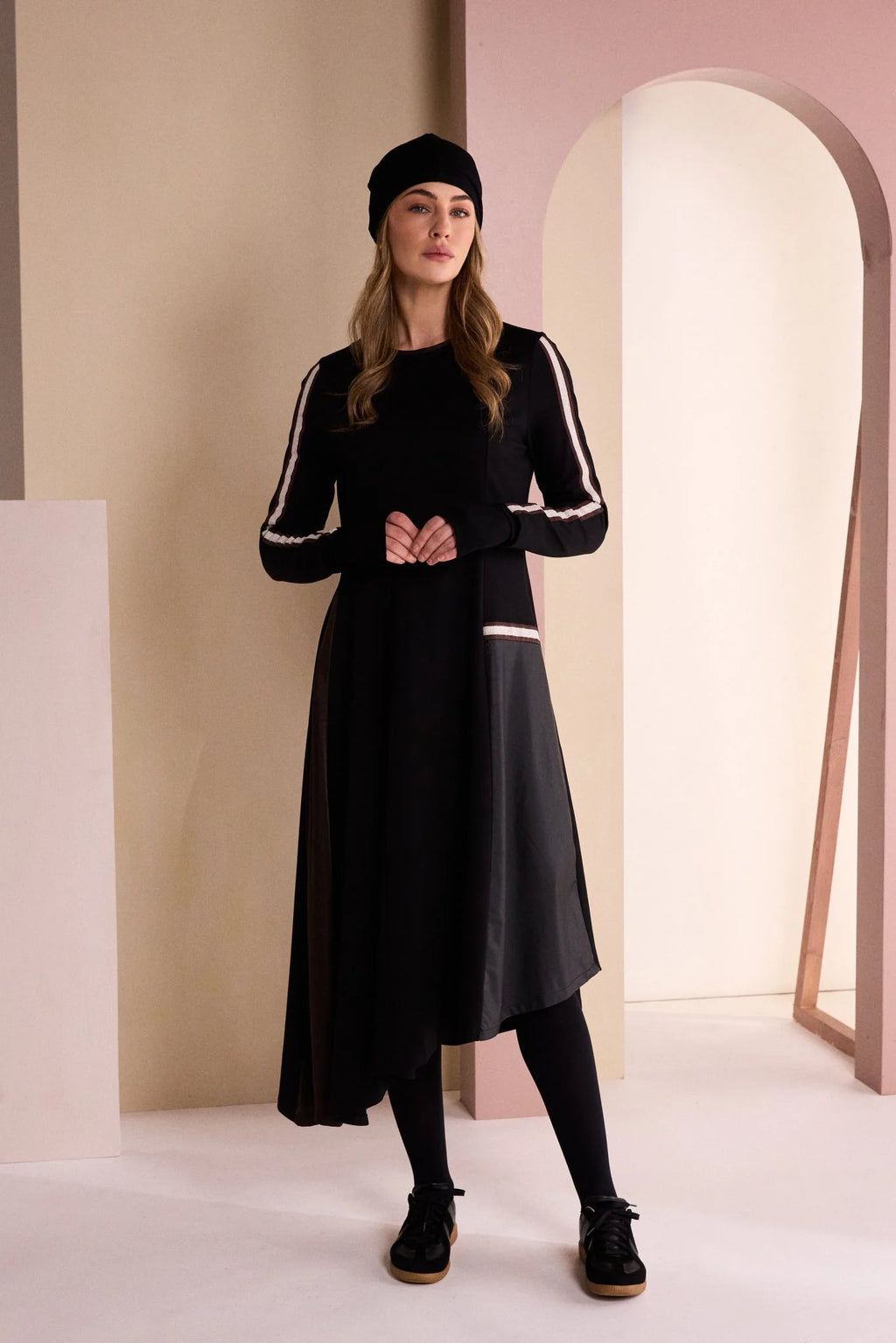 NAW26314 High Neck Dress