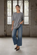 Jane Lushka Rora Grey Knit Top