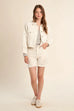 Molly Bracken woven shorts Off White ZA205EE