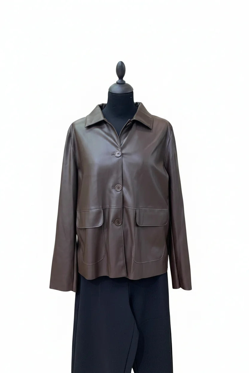 Peruzzi Faux Leather Jkt