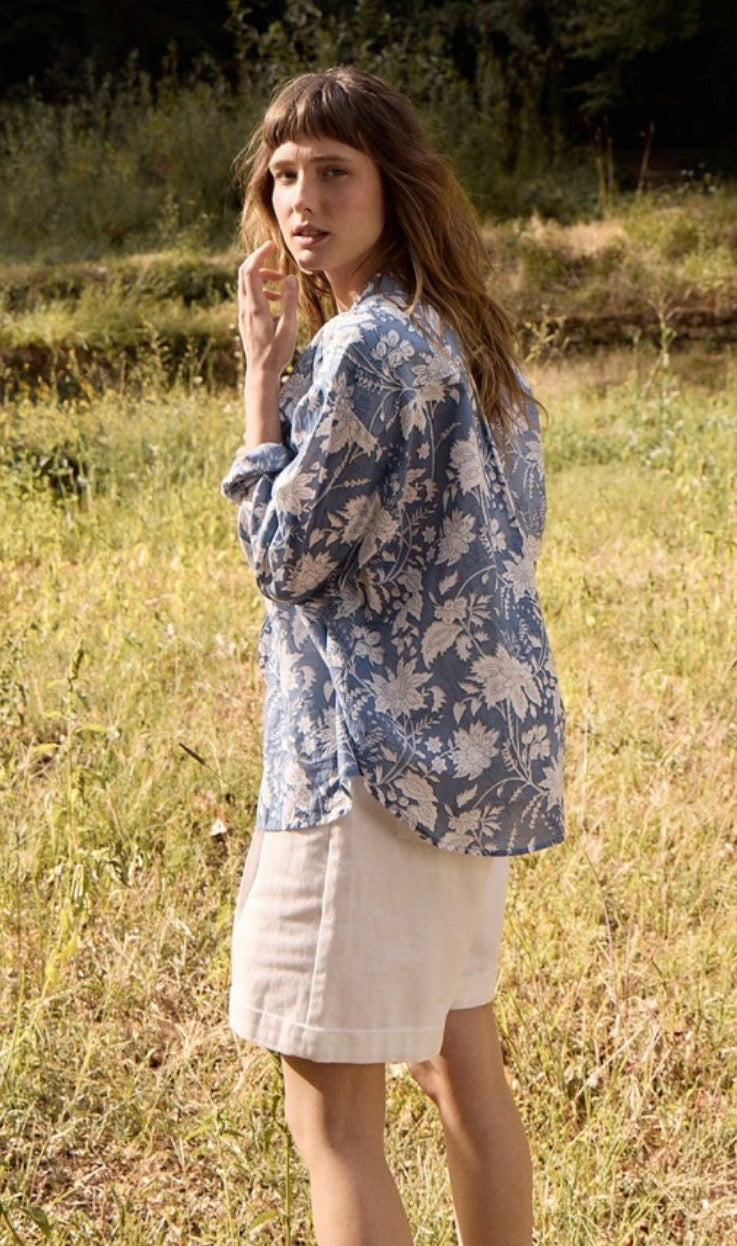 Molly blue diviya shirt