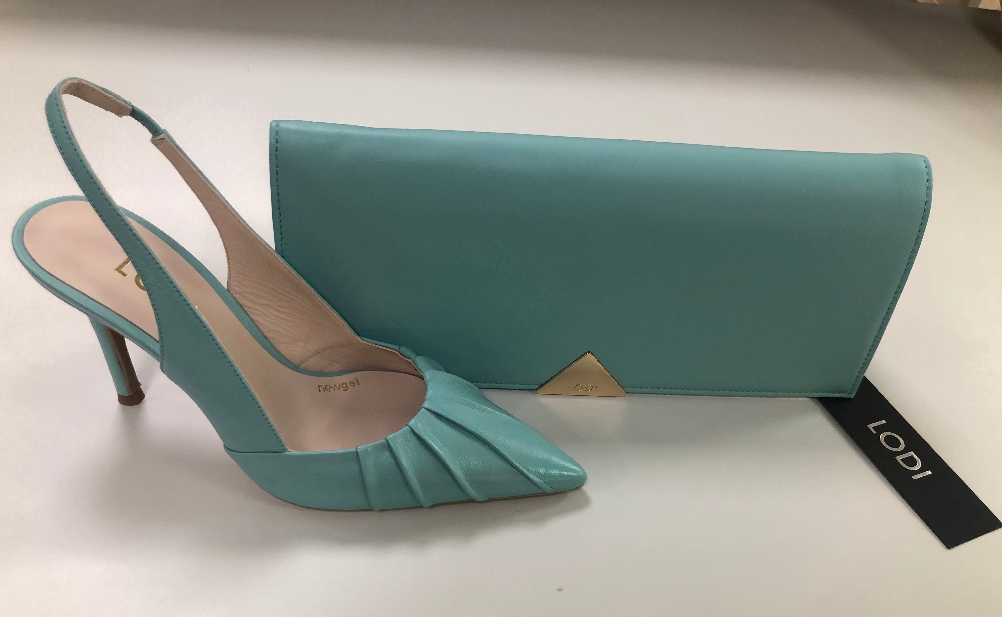 Lodi aqua clutch 25012