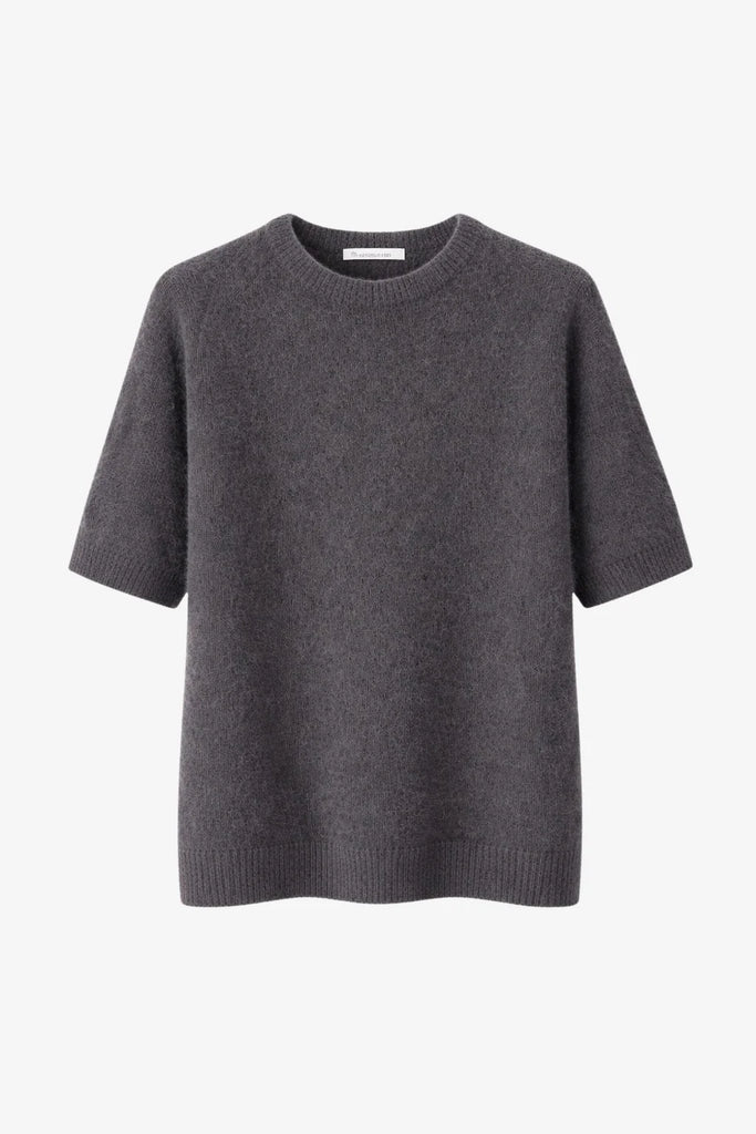 Jane Lushka Alpaca Knitted Top Dark Brown