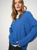 MMThora V-Neck Knit Blue Lolite