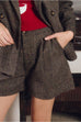 Molly Dark Beige Shorts