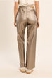Molly Gold Woven Pants