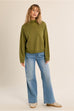 Molly Lime Green Knitted Sweater