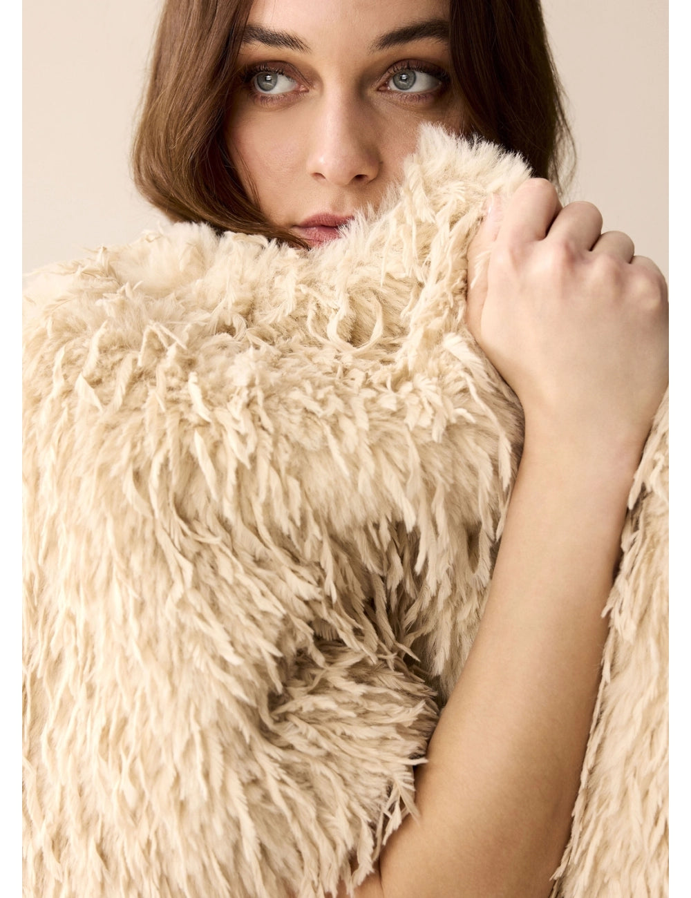 Summum Faux feather jacket Cashmere