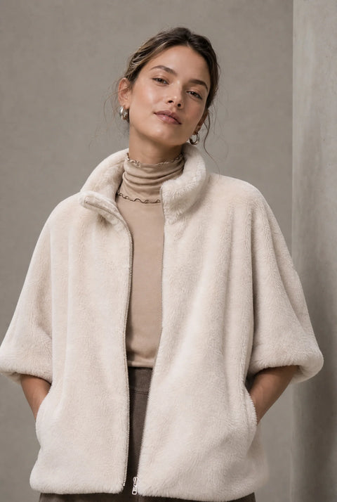 Jane Lushka Faux Fur Vest